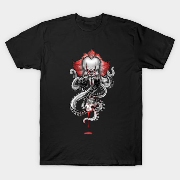 Octo-Monster T-Shirt by gardenheart